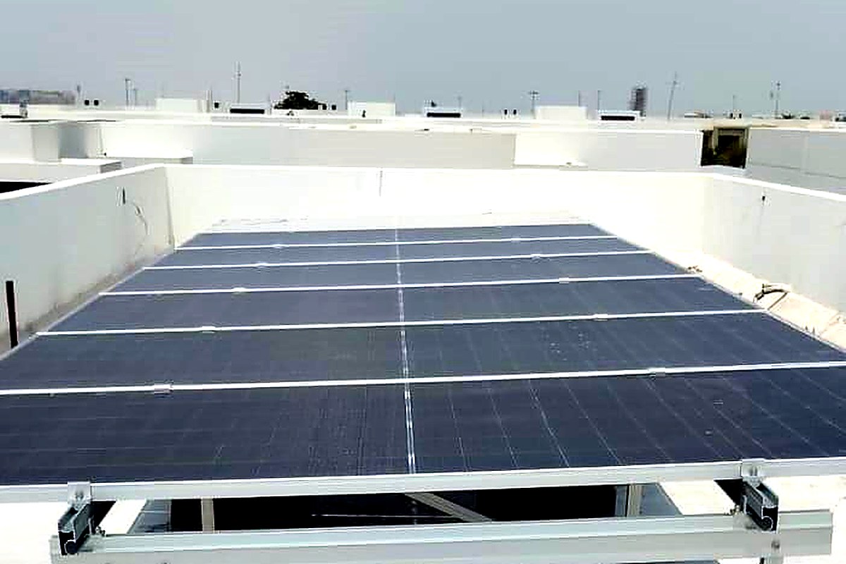 Sustainability City solar installation