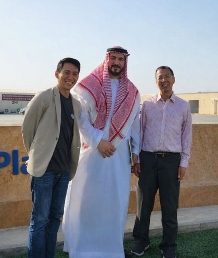 SME leadership team on site