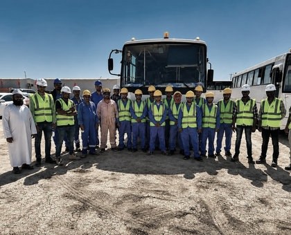 SME site team on location