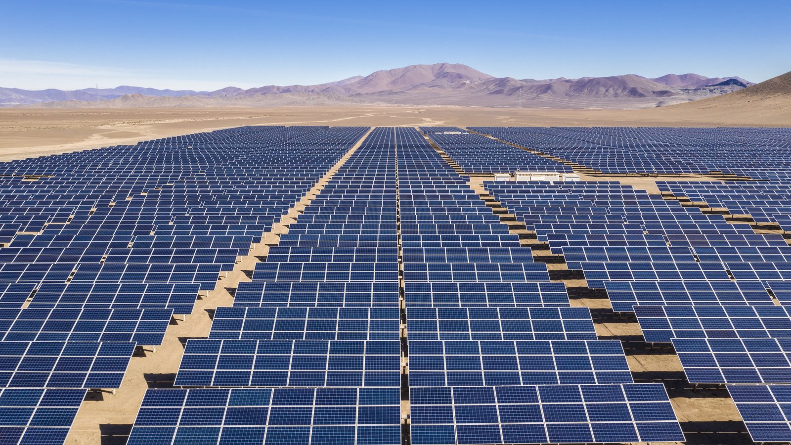 Utility-scale solar farm, MENA region
