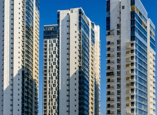 Zayed Sports City towers, Abu Dhabi