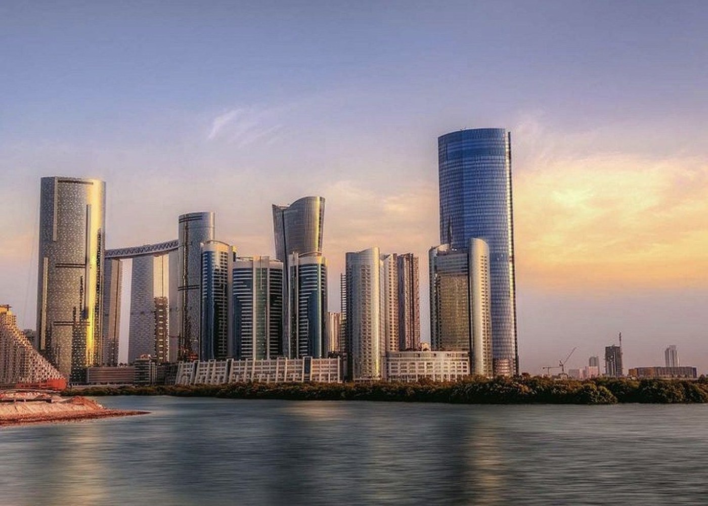 Al Reem Island skyline, Abu Dhabi